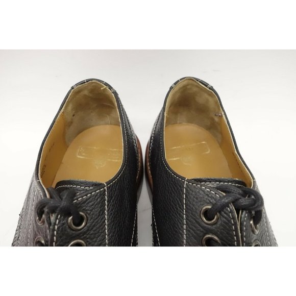 Stacy Adams Black Leather Wingtip Lace Up Dress Oxfords Shoes Men\'s 10.5 D main image 6